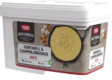 Toro Kantarell Sjampinjongsaus Paste 1,2kg