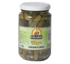 Cornichons i vinäger