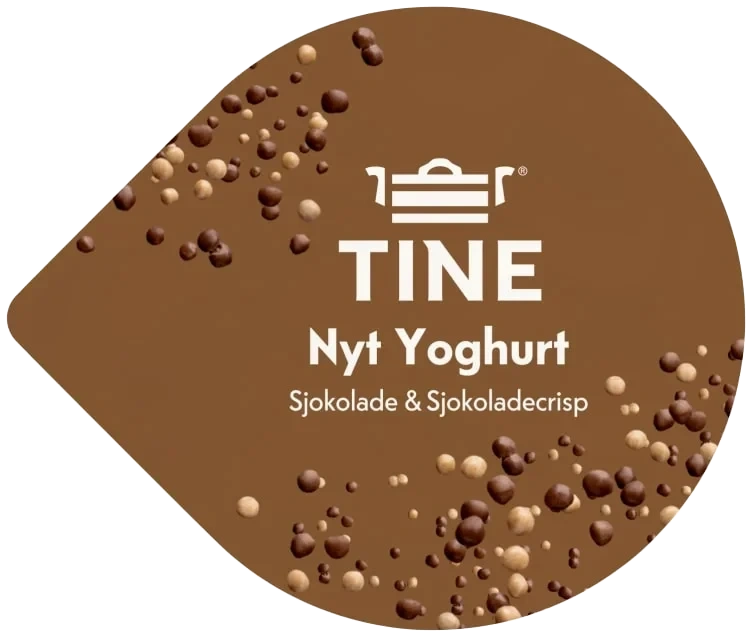 Tine Yoghurt Nyt Sjoko&sjokoladecrisp 122g