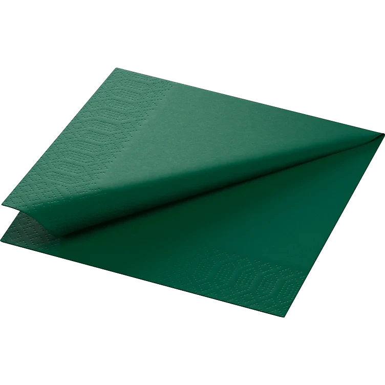 Serv.2l 33cm mørk grønn   125stk
