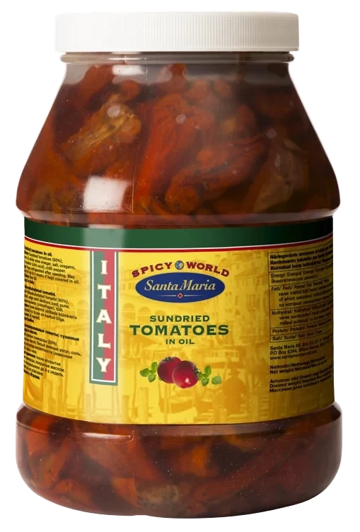 Sundried tomatoes     2300g