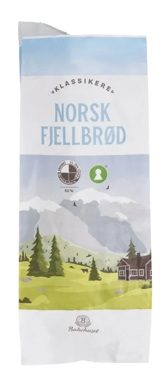 Norsk Fjellbrød 750g Bakehuset