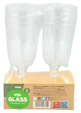 Vinglass 8stk Coop