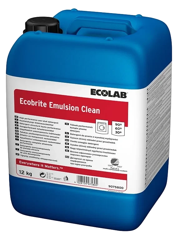 Ecobrite emulsion clean 1x12kg 12kgm