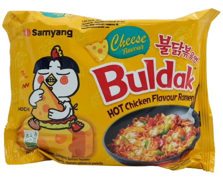 Ramen Nudler Cheese Flavor 140g Buldak