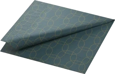 Serviett 3l33cm Golden Deco