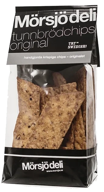 Tunnbrödchips Original Lättsaltade
