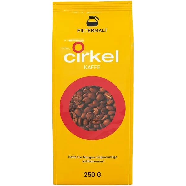 Cirkel Kaffe Filtermalt 250g