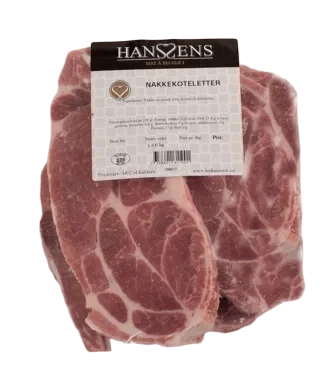 Nakkekoteletter Marinert Pk Fr Hanssens