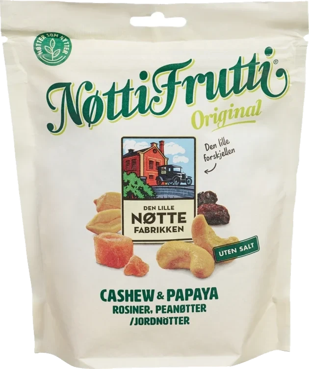 Dln nøtti frutti   350g