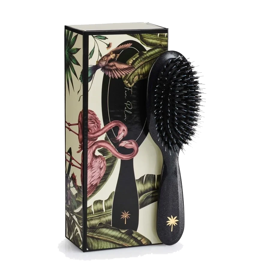 Fan Palm Boar- & Nylon Brush Stardust Small