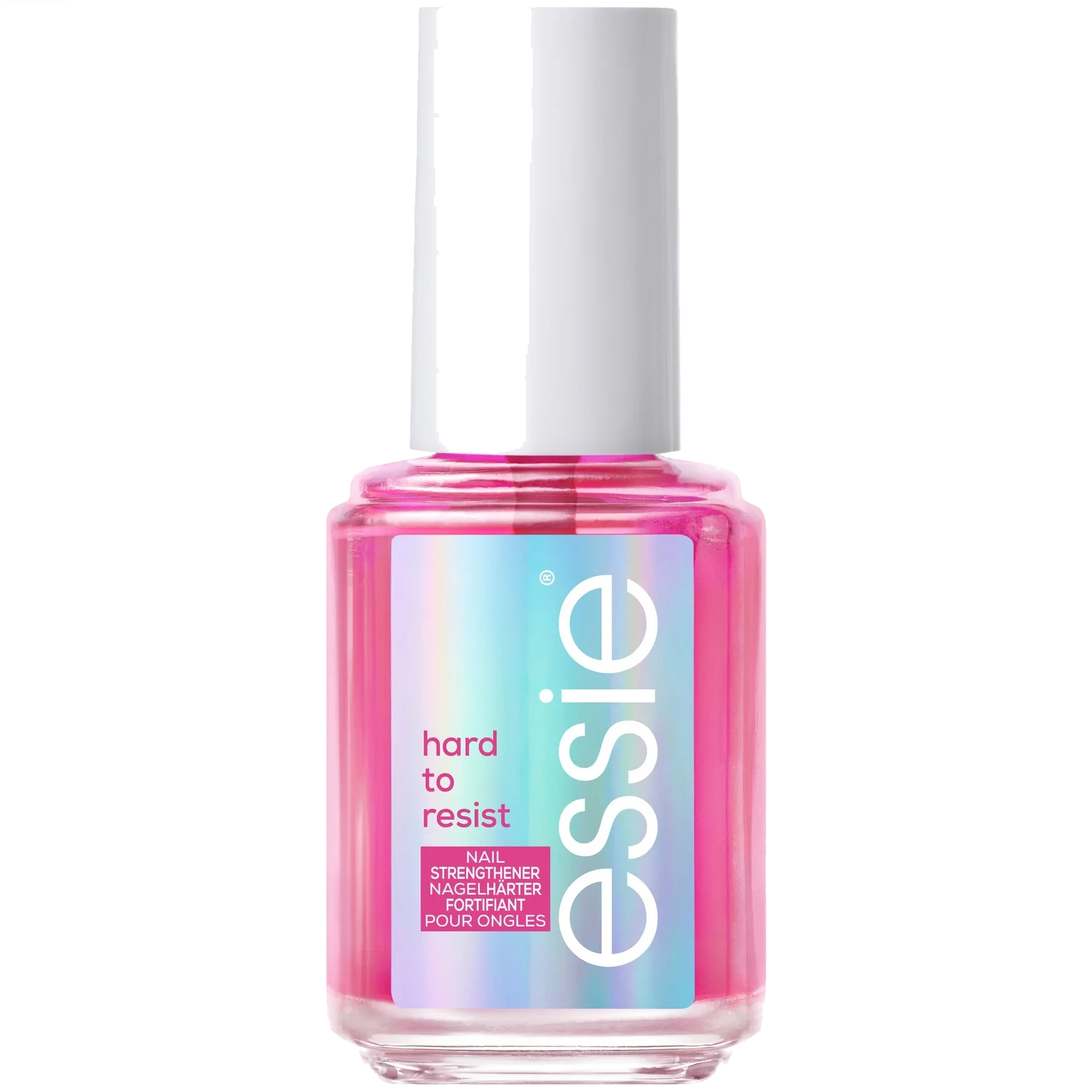 essie hard to resist glow & shine nail strengthener Pink