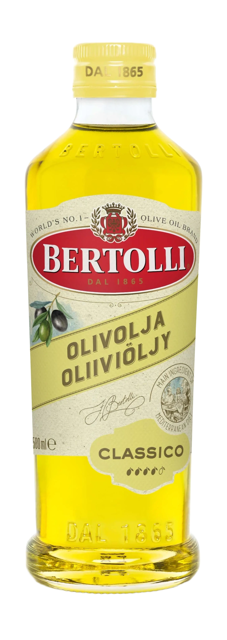 Bertolli 500ml Olivolja classico