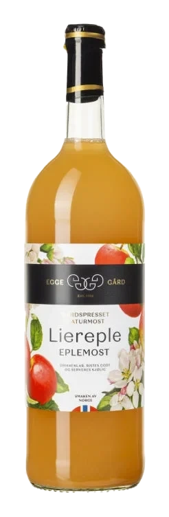 Liereple Eplemost 1l Egge Gård