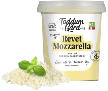 Norsk mozzarella fersk revet cubetti   250g