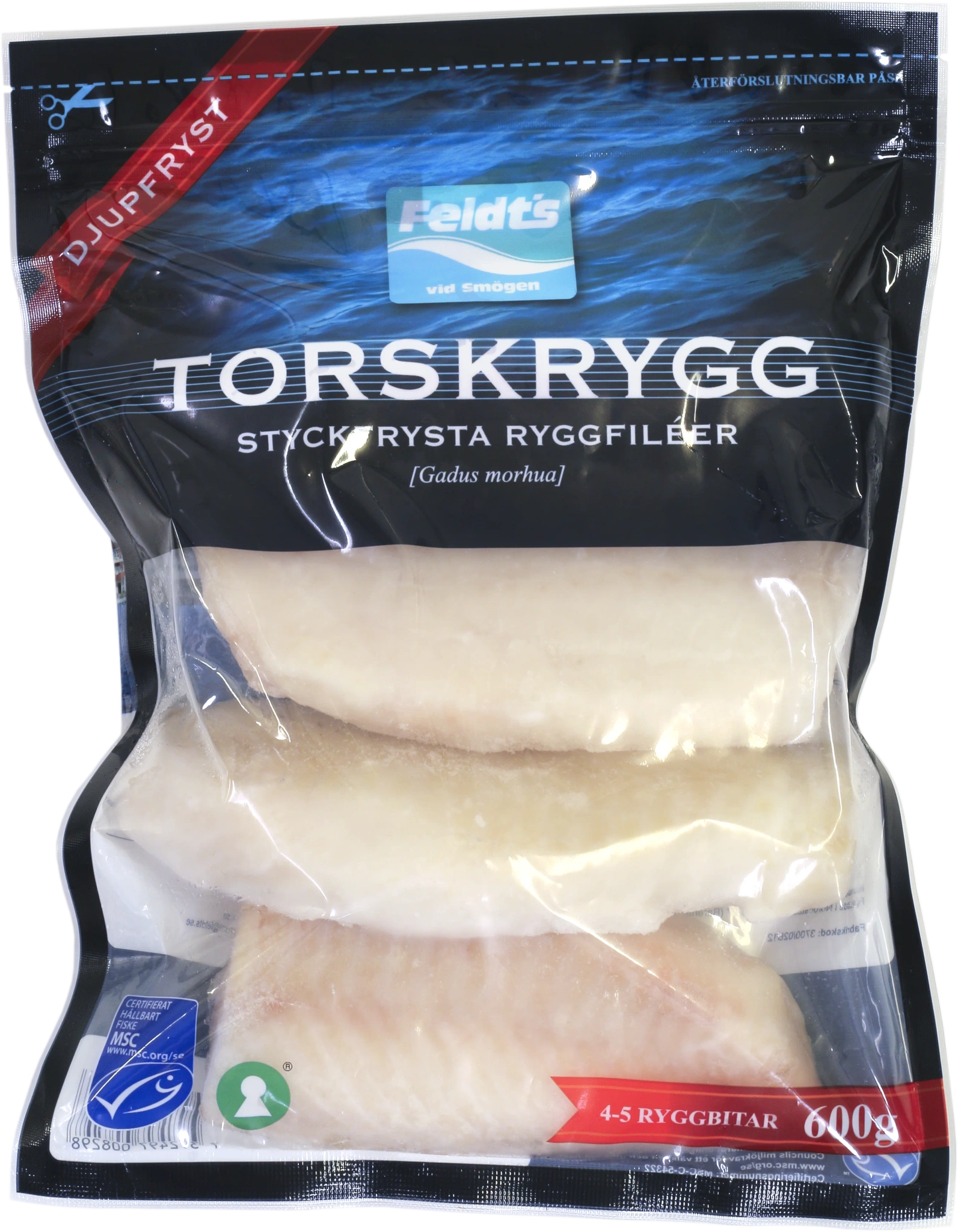 Torsk ryggfilé, MSC