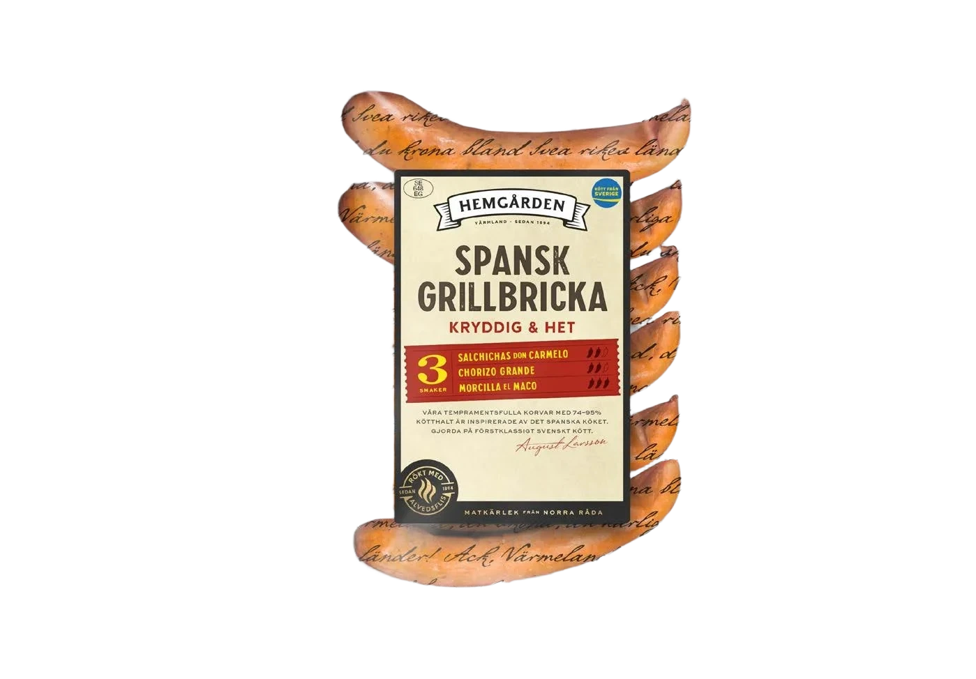 Spansk grillbricka