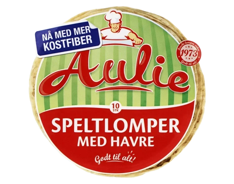 Speltlomper m/Havre 10stk Aulie
