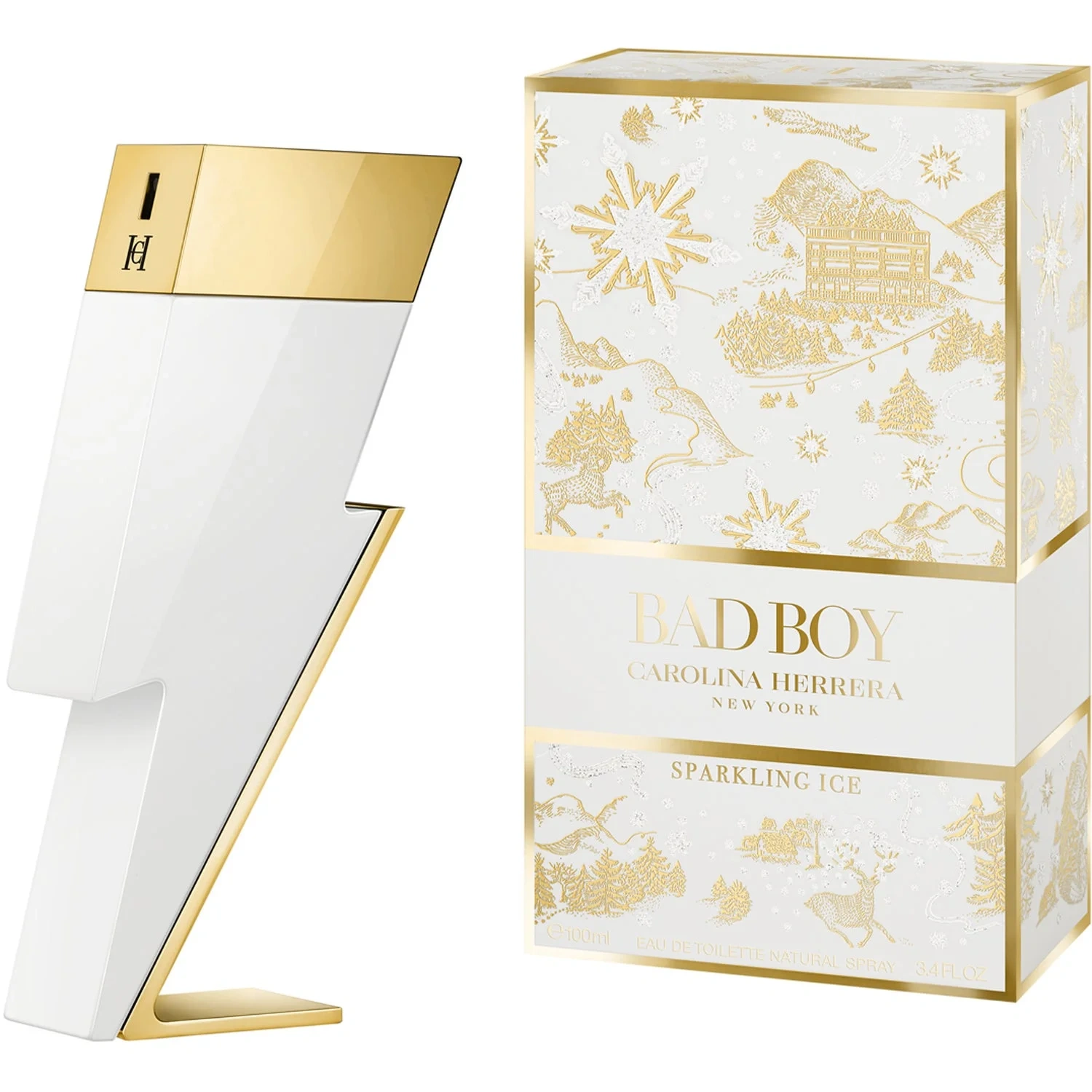 Carolina Herrera Bad Boy Eau de Toilette Collector Sparkling Ice 100 ml