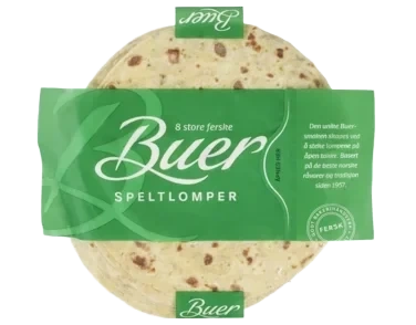 Speltlomper Ferske 8stk Buer