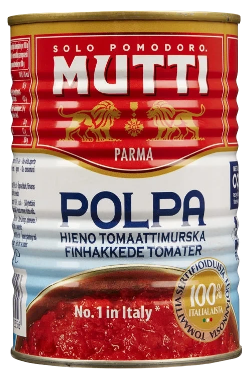 Tomater Knuste 400g Mutti