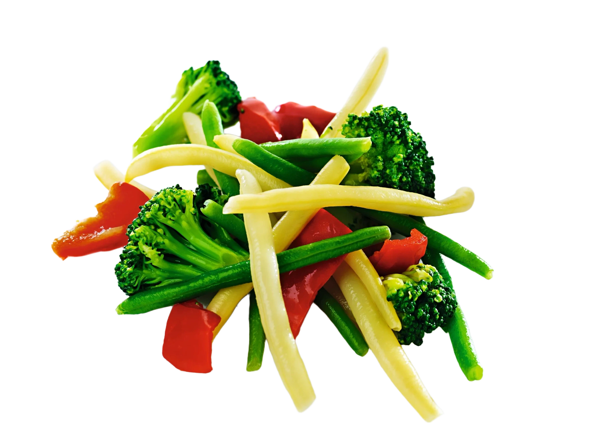 Tricolormix med vaxbönor