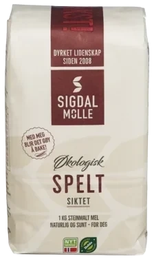Økologisk Speltmel Siktet 2 kg