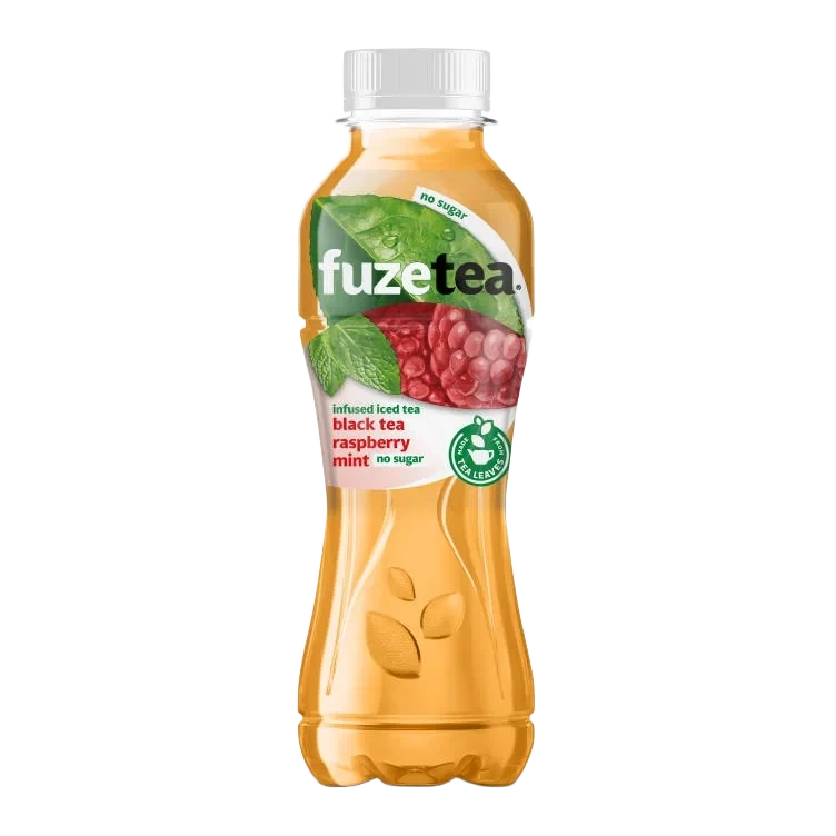 Fuzetea Raspberry Mint No Sugar 0,4l flaske