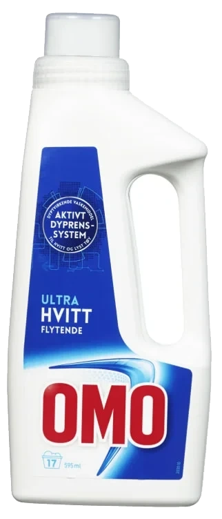 Omo Ultra Hvitt Flytende 595ml