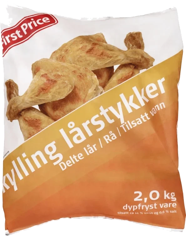 Kylling Lårstykker 2kg First Price