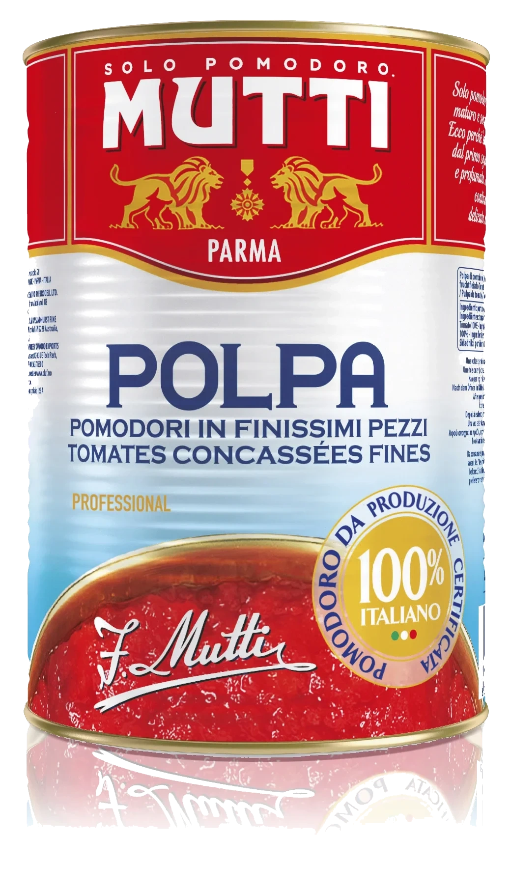 Finkrossade Tomater Polpa
