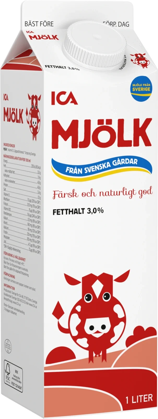 Standardmjölk 3%