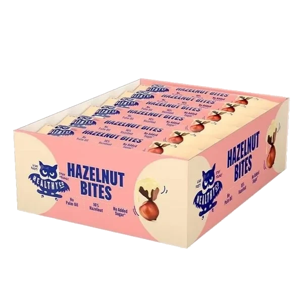 Hazelnut Bites (Kartong 18 stk x 21g)