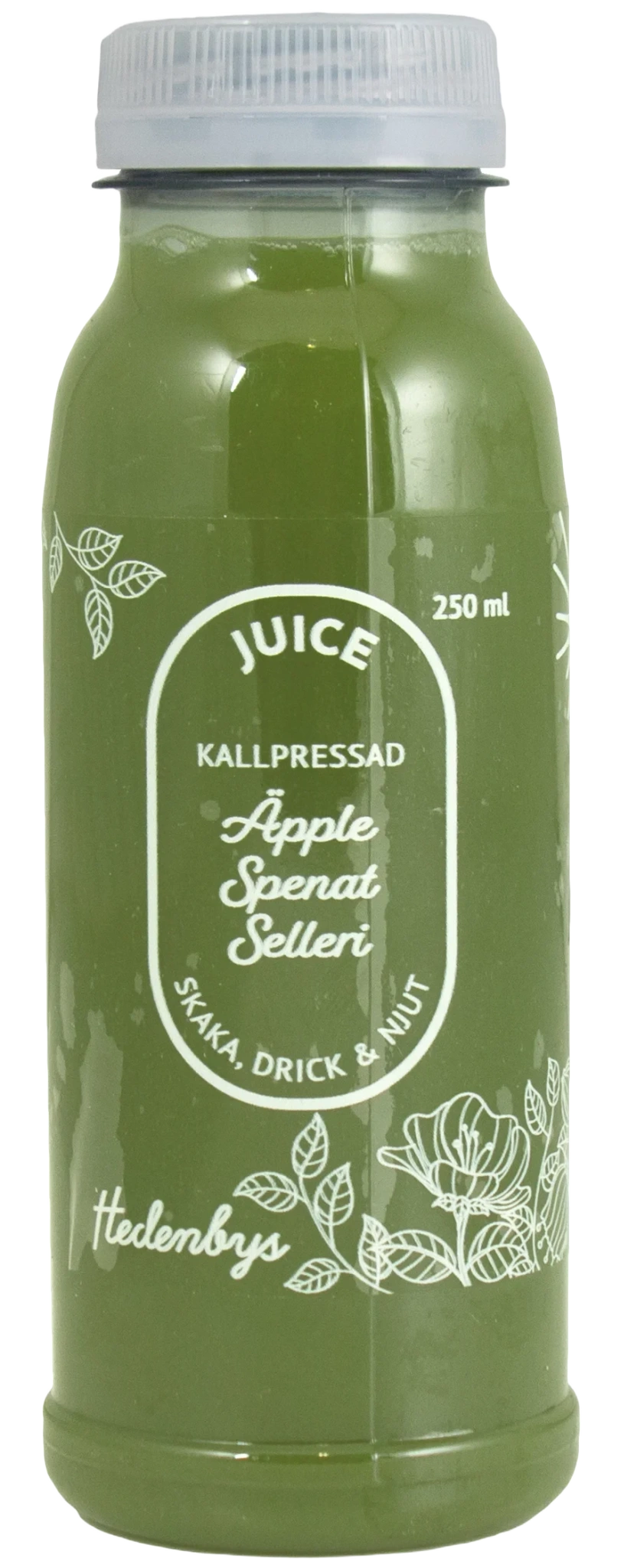 Äpple spenat selleri juice
