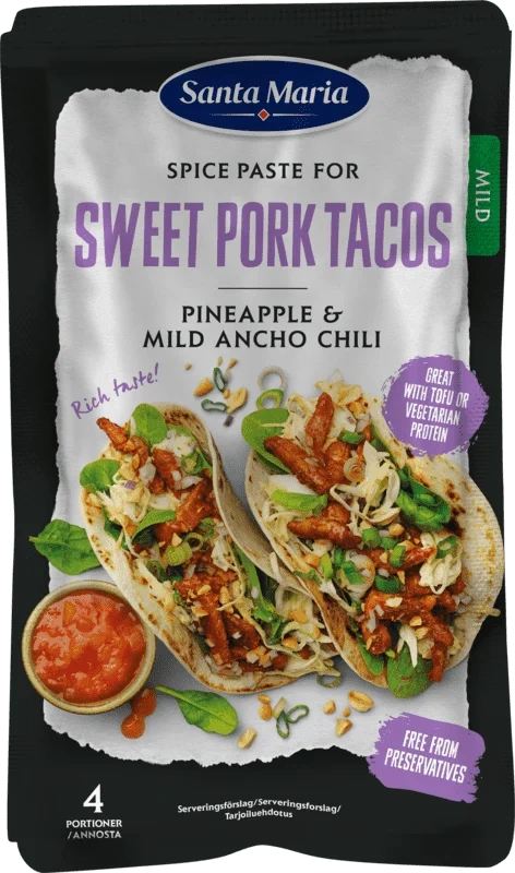 Santa Maria Spice Paste Sweet Pork 100g