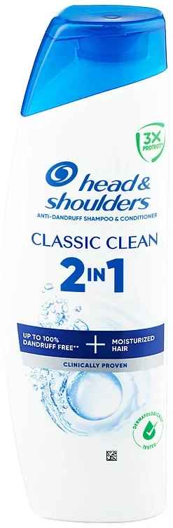 Shampoo classic clean 2in1 250ml