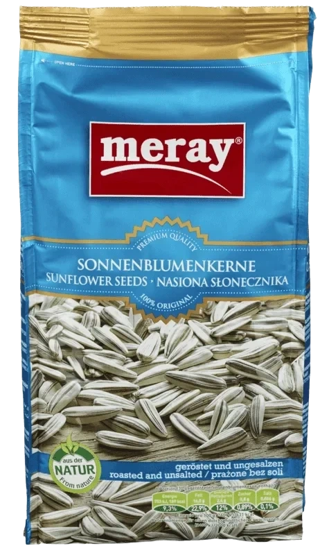 Meray Solsikkefrø Uten Salt 300g