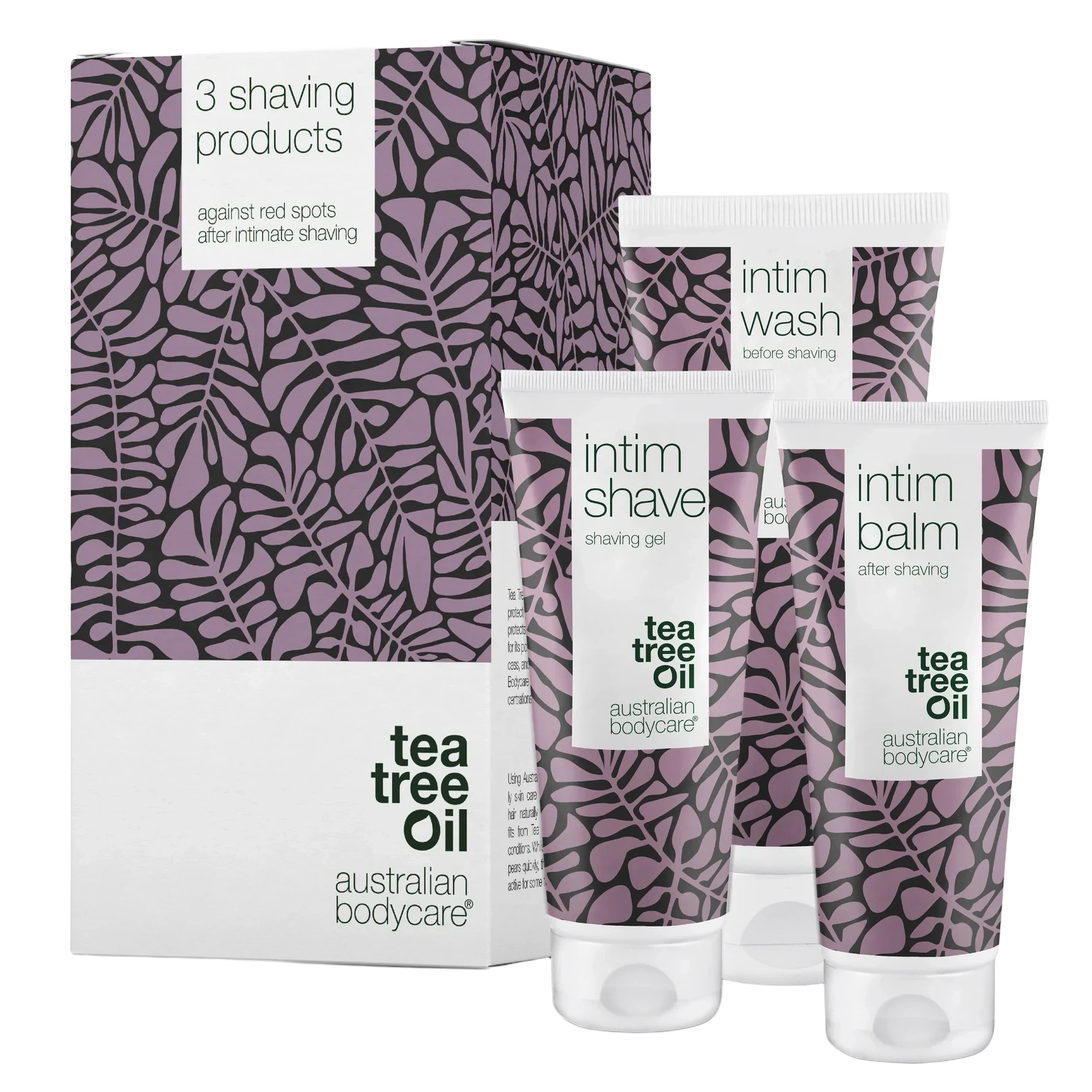 Australian Bodycare 3-Step Intimate Shaving Kit For Smooth Skin Without Irritation, Redness & Ingrown Hairs 250 ml
