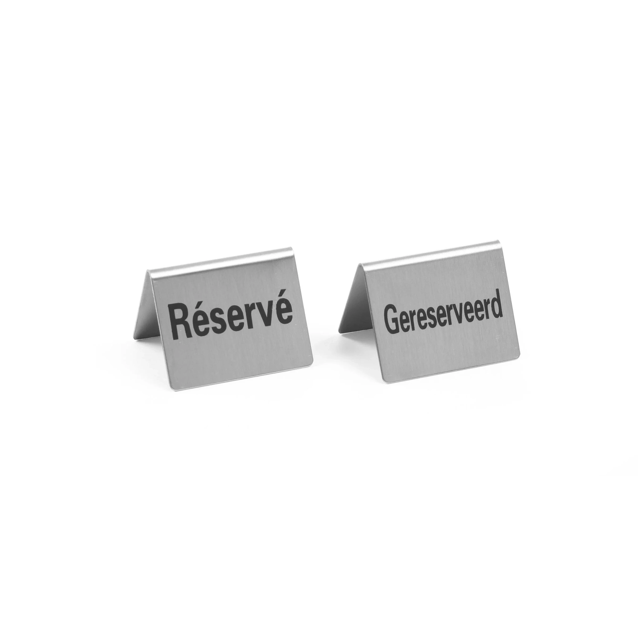 Bordsskylt reserverad - 4 st