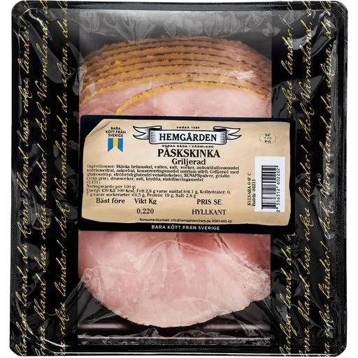 Påskskinka skivad ca 220g
