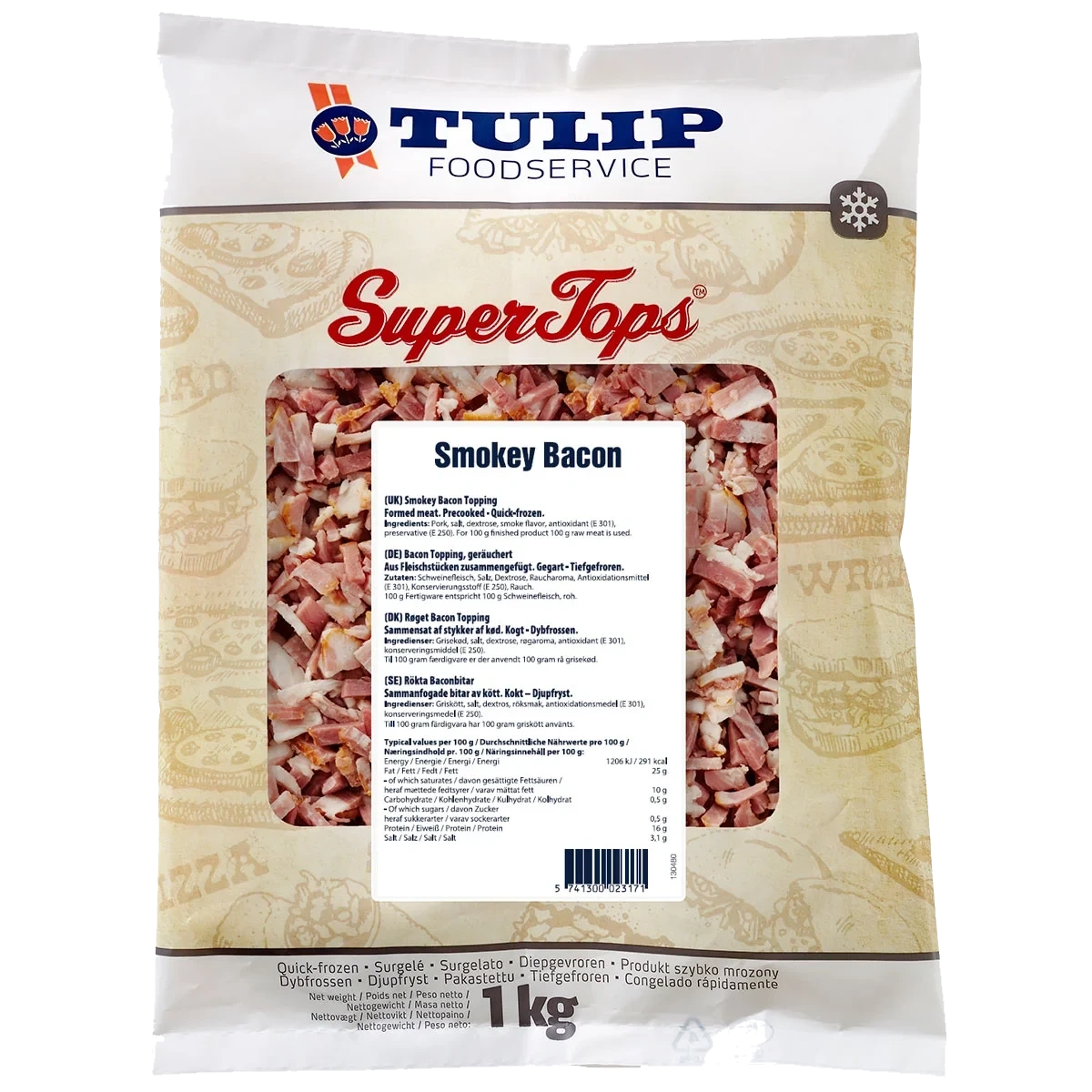 Smoked Bacon Topping
