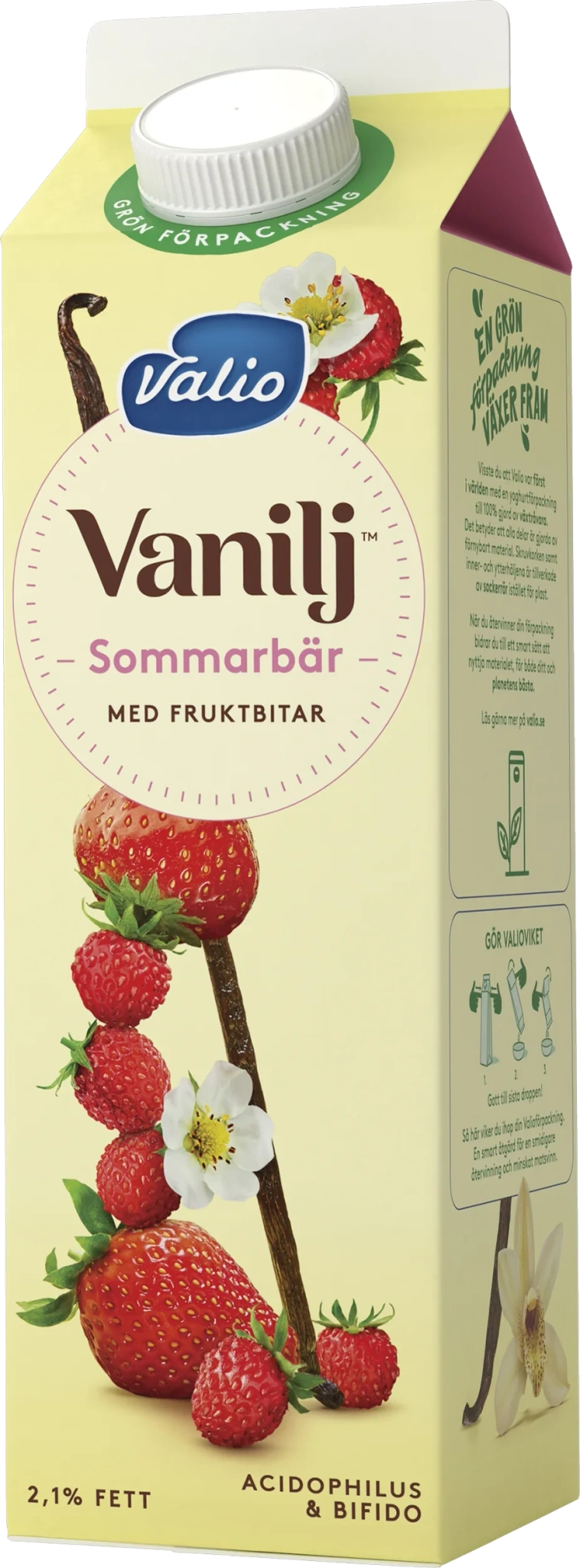 Vaniljyoghurt Sommarbär