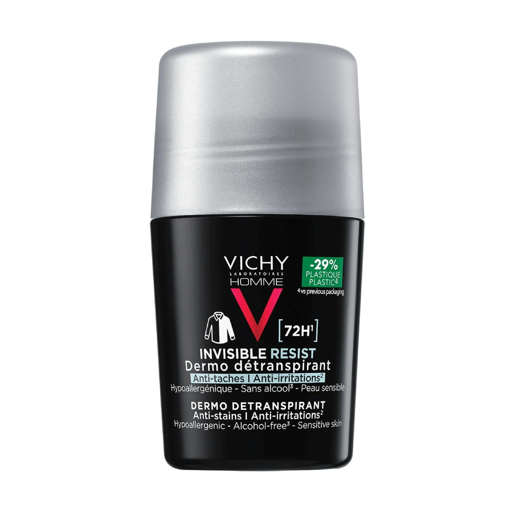 Homme 72H Invisible Resist Roll-On