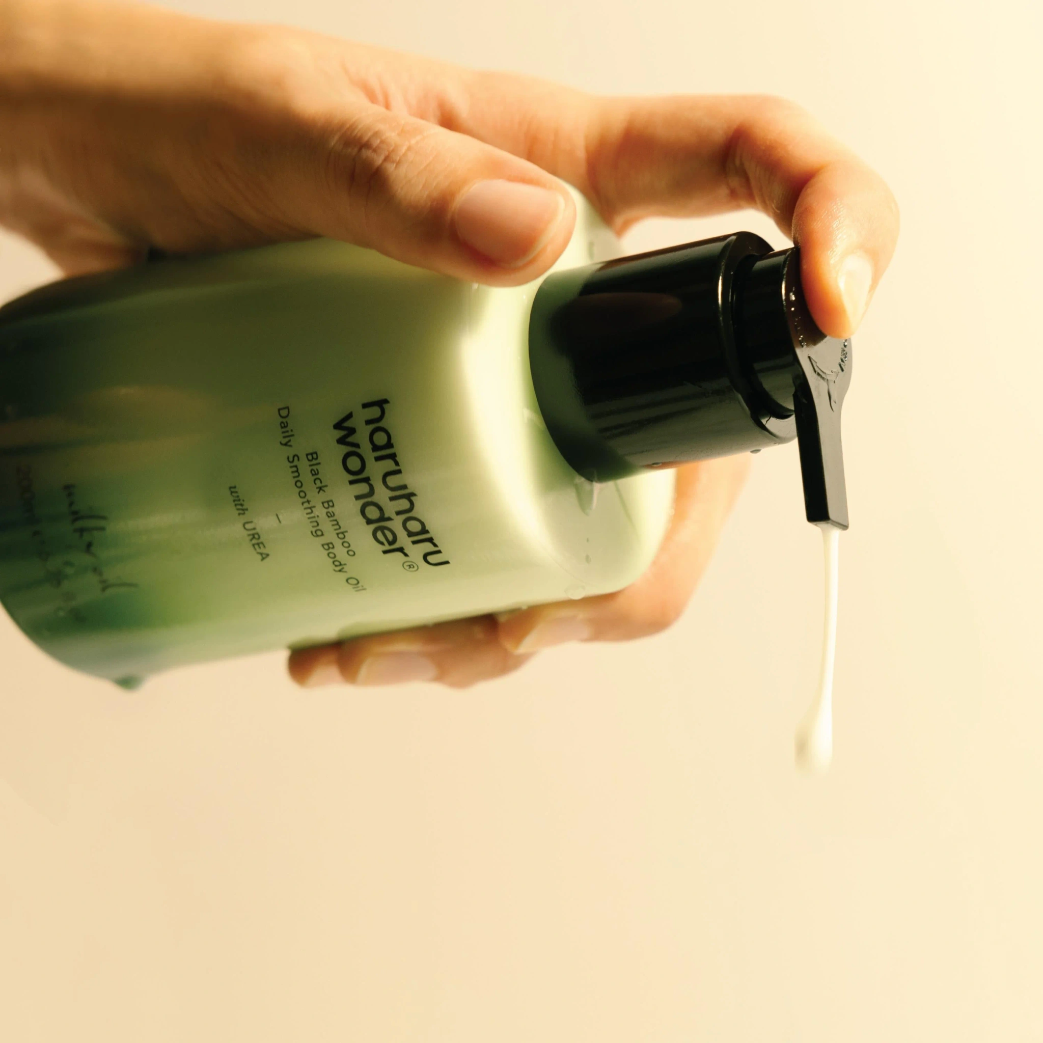 haruharu wonder Black Bamboo Daily Smoothing Body Oil, 200 ml