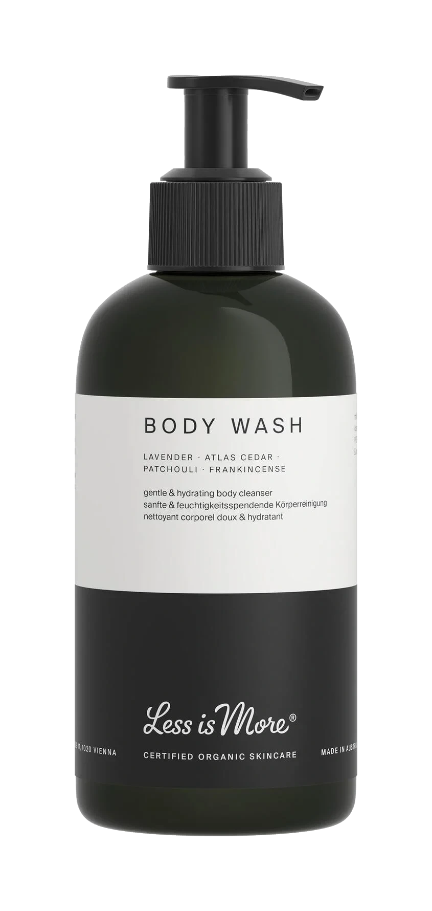 Less Is More Organic Body Wash Lavender 250 ml