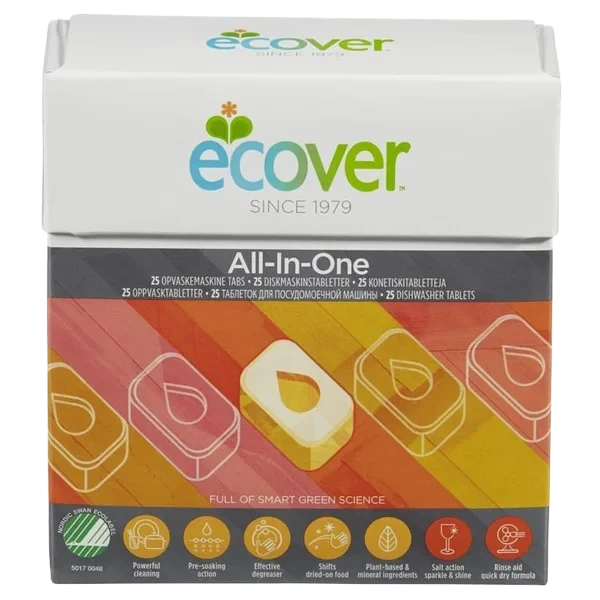 Oppvaskm.tablett All In One 500g Ecover