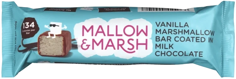 Marshmallows Sjokolade & Vanilje 35g Mallow & Marsh