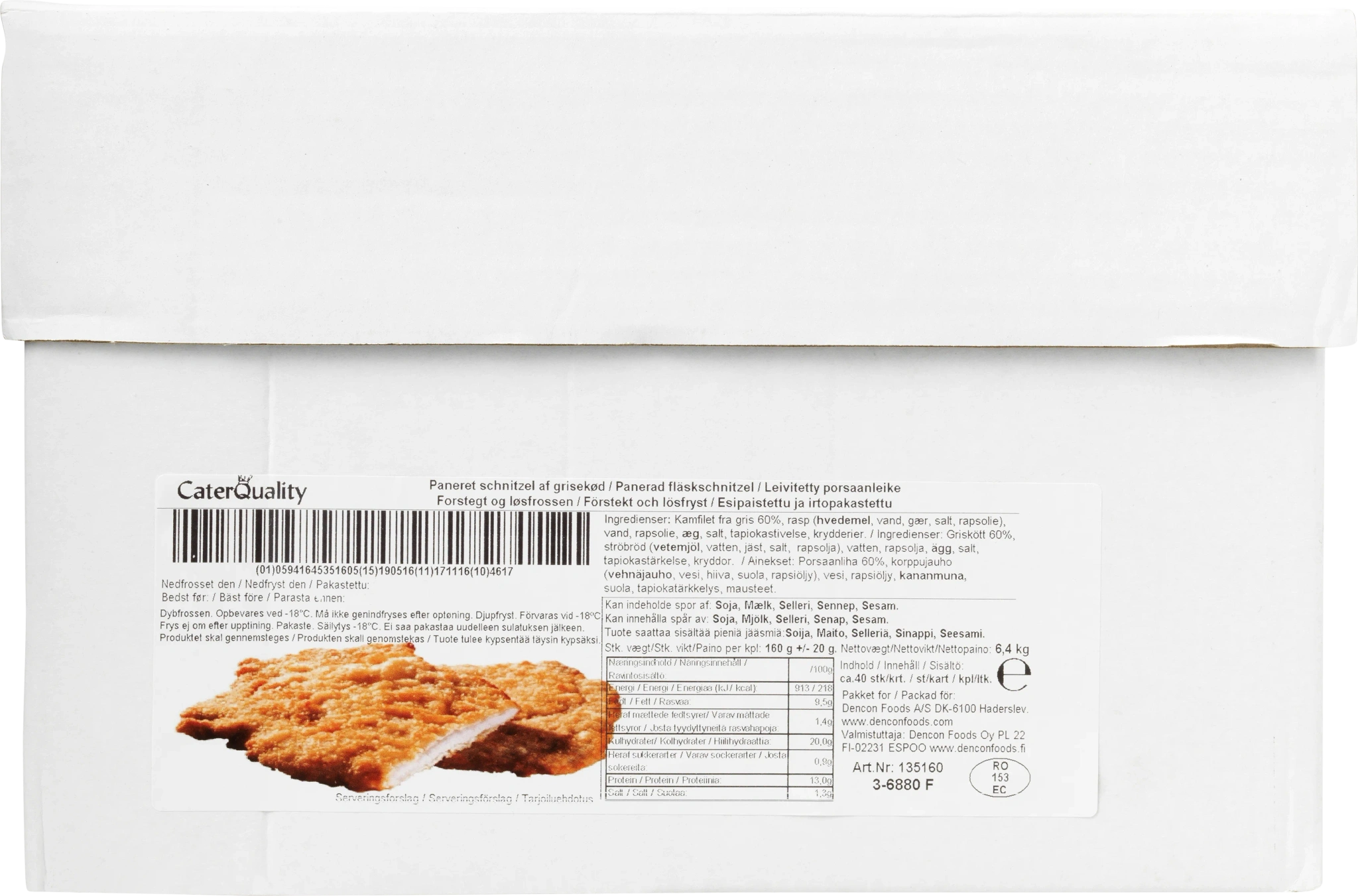 Cater Quality Fläskschnitzel