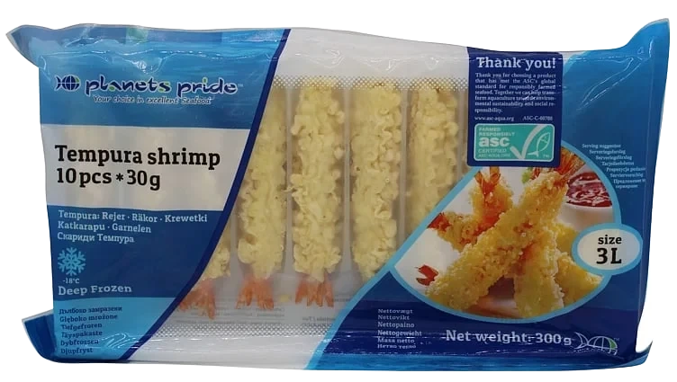 Scampi Tempura Forstekt
