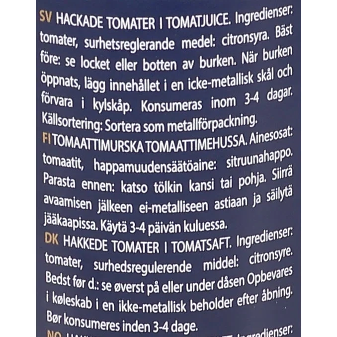 Finkrossade Tomater